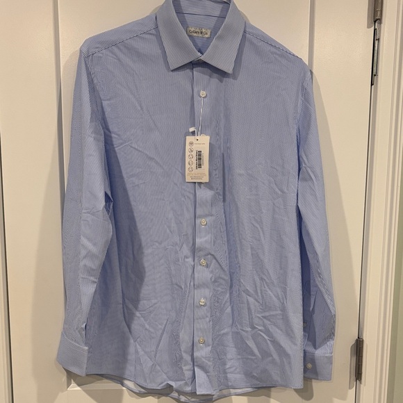 Collars & Co. Other - Collars & Co Mens Quattro Flex Dress Shirt with Semi Spread Collar Large